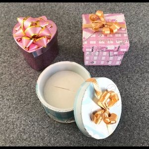 3 Gifting Ring Boxes (with ring slot inside)